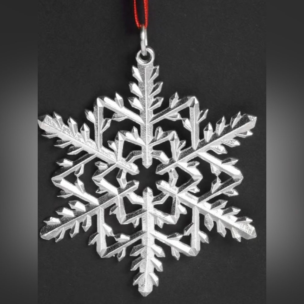 Lunt Sterling Silver 2007 Christmas Ornament